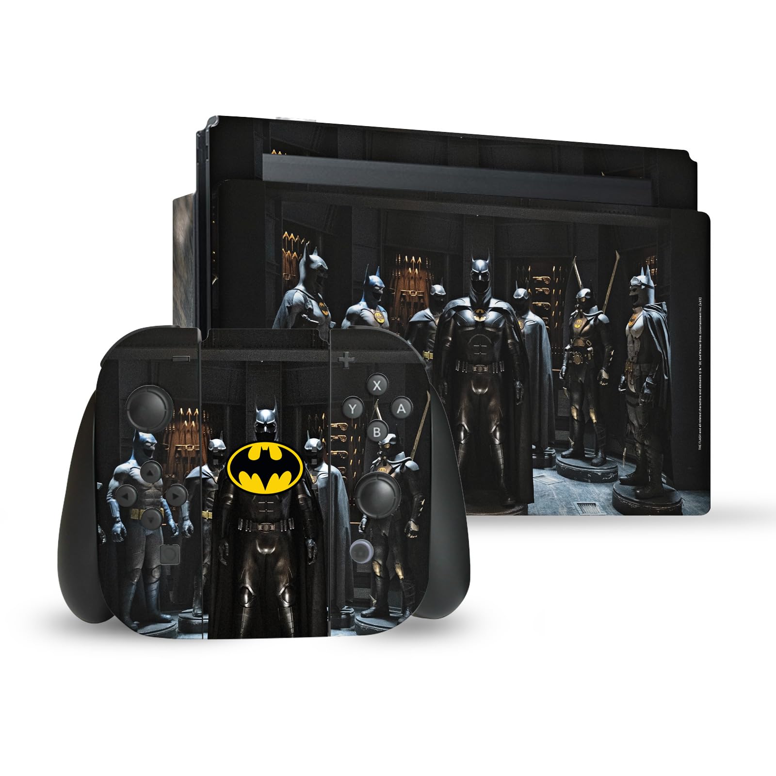 Skin Nintendo Switch The Flash 2023 design Batman vinyle premium