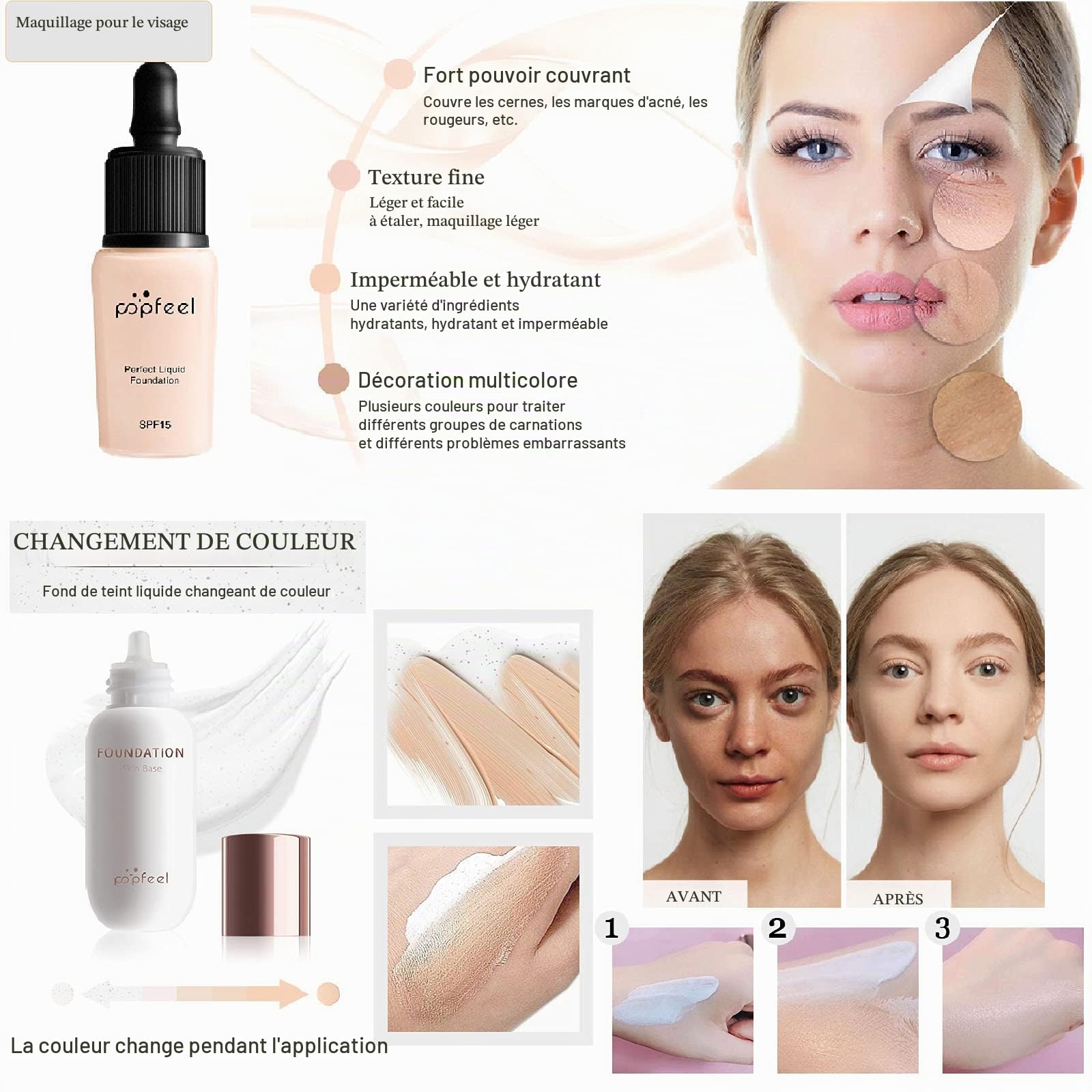 34Pcs Kit de maquillage Complet, Polyvalent Ensemble-cadeau de Cosmétique avec Fard à Paupières Palette Correcteur Fard à Joues Rouge à Lèvre pour Femme, Tout-en-un Mallette de Maquillage Beauté Set#1