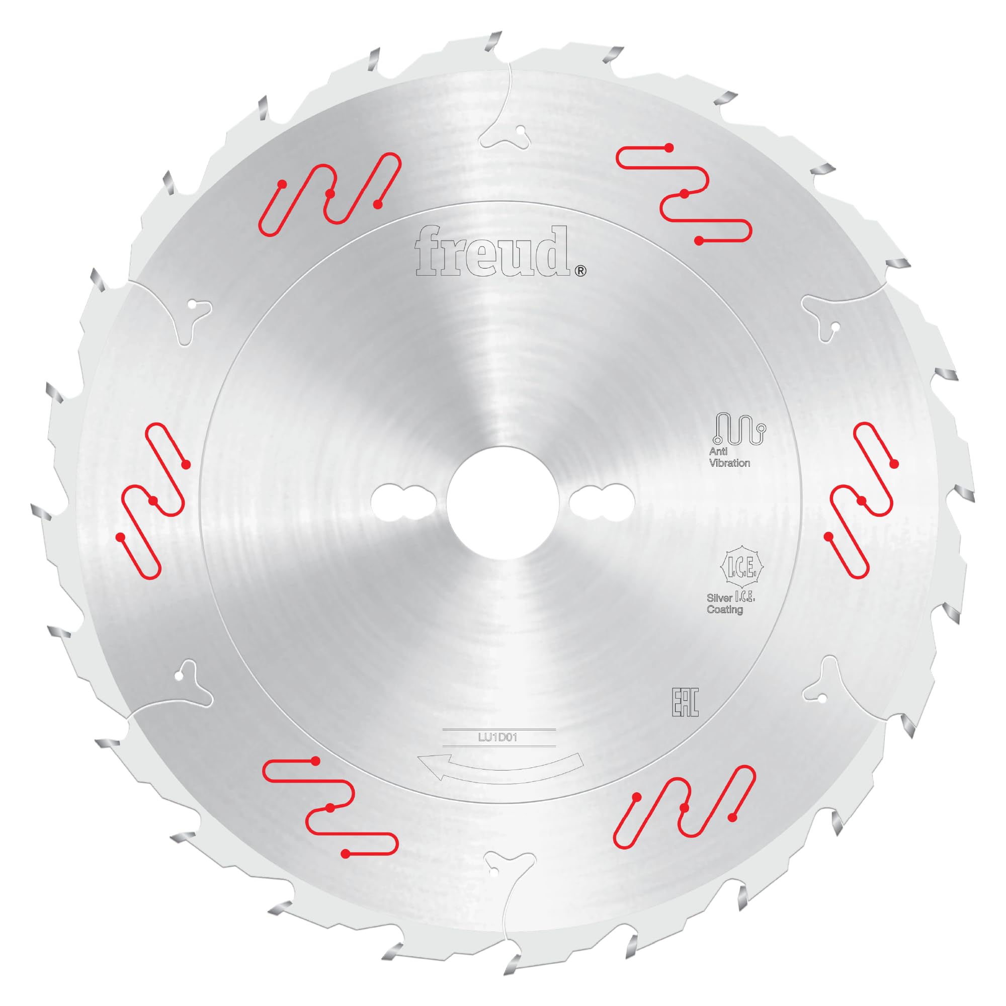 Freud Multi Lu1d01 250Mm 24 Tooth Carbide Tipped Blade To Cut Solid Wood