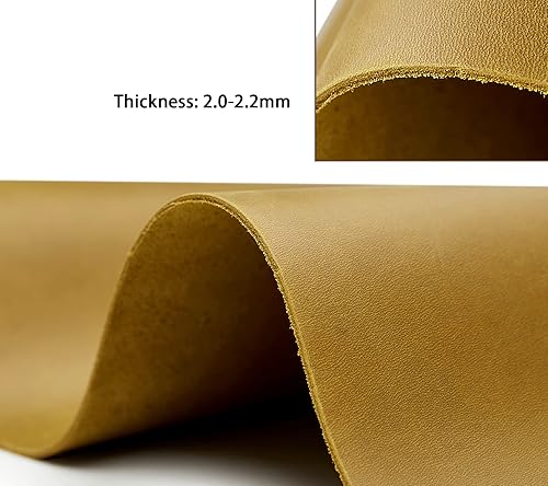 Miniatura 2 de Cuadrado de cuero para estampado de 2.0 mm. (4.5  5 onzas) cuero vacuno grueso de flor completa para artesanías, estampado, costura, bricolaje,