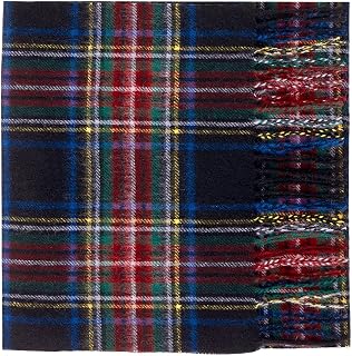 Oxfords Cashmere 100% Lambswool Tartan Scarf