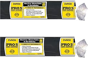 3 x 250 ft Weed Barrier Fabric 4 x 250 ft DeWitt Landscape Fabric