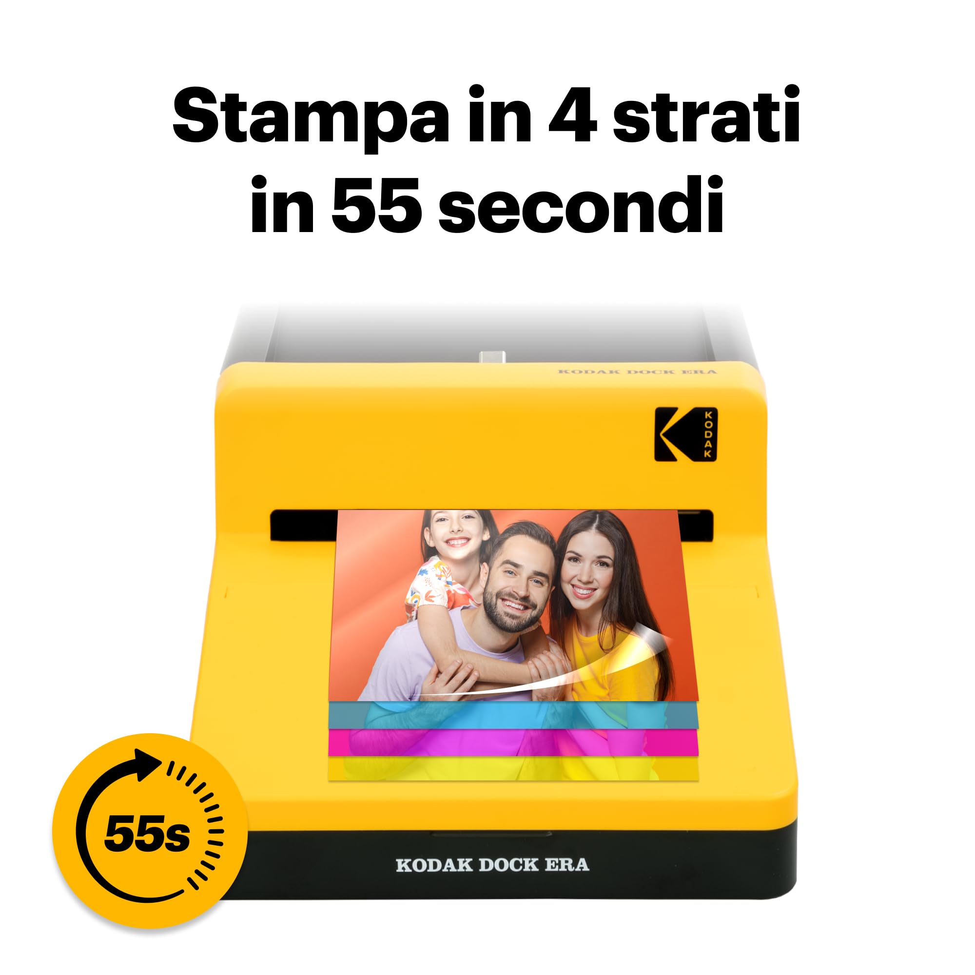 Kodak Printer Dock Plus ERA Yellow 4x6