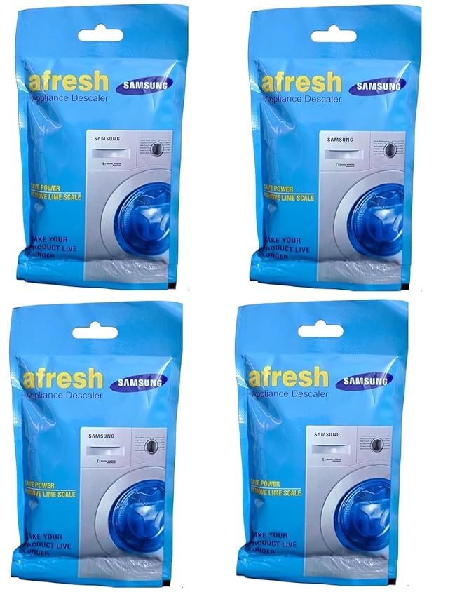 Samsung washing machine Drum cleaning powder Compatible For Samsung Washing Machine Front Load and Top Load, Washing Machine Cleaning Powder, Drum Cleaner -100 gm (PACK OF 4)
