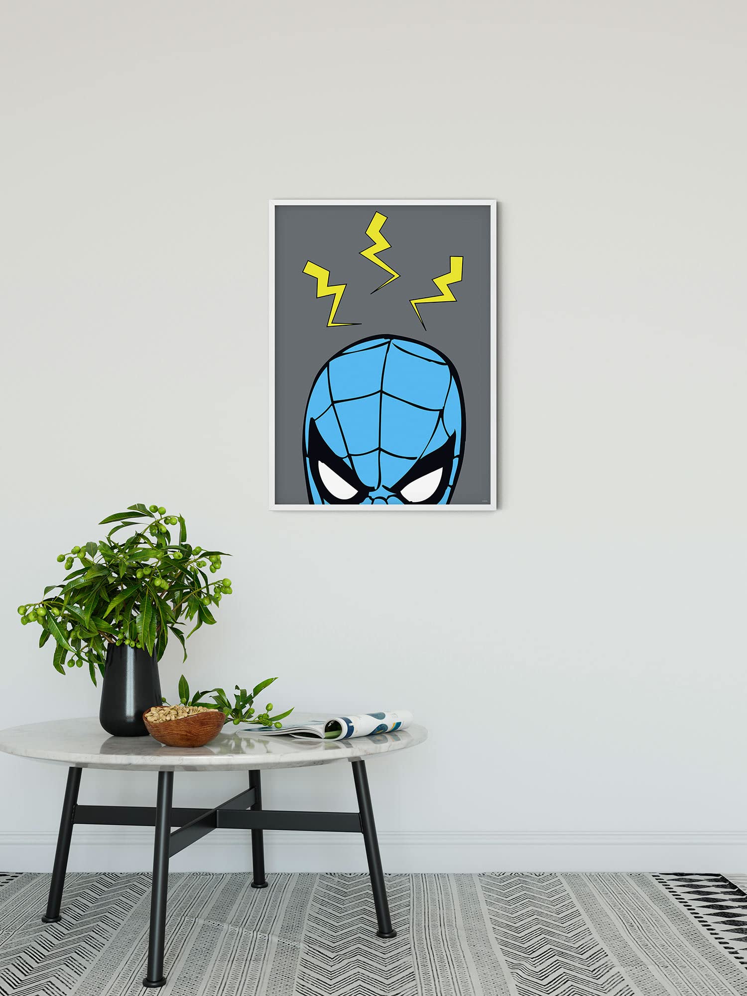 Komar Wall Picture - Marvel PowerUp Spider-Man Sense - Size: 30 x 40 cm - Marvel Children's Room Wall Design - Image 2