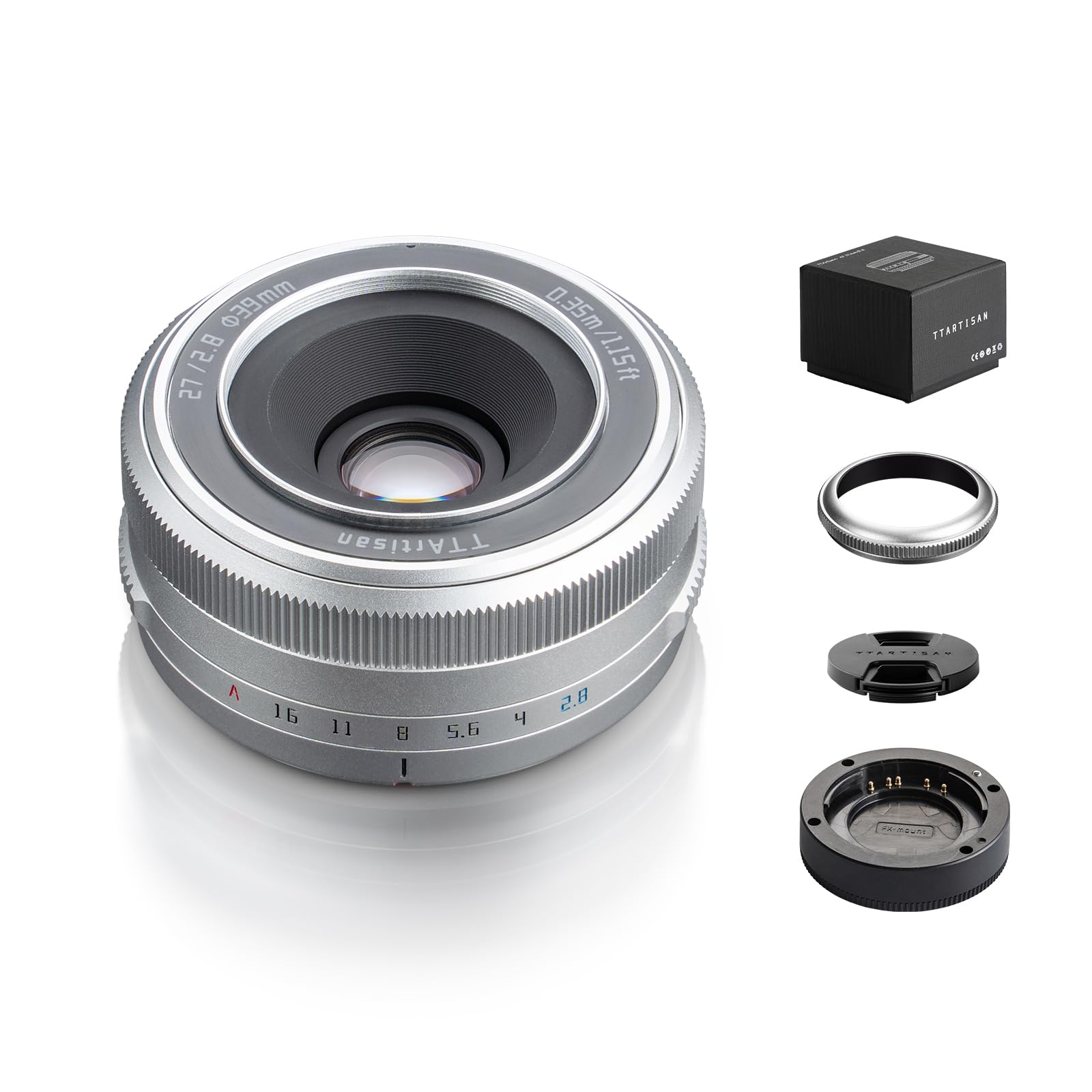 TTArtisan APS-C 27mm F2.8 F/2.8 Auto Focus Lens for X Mount AF