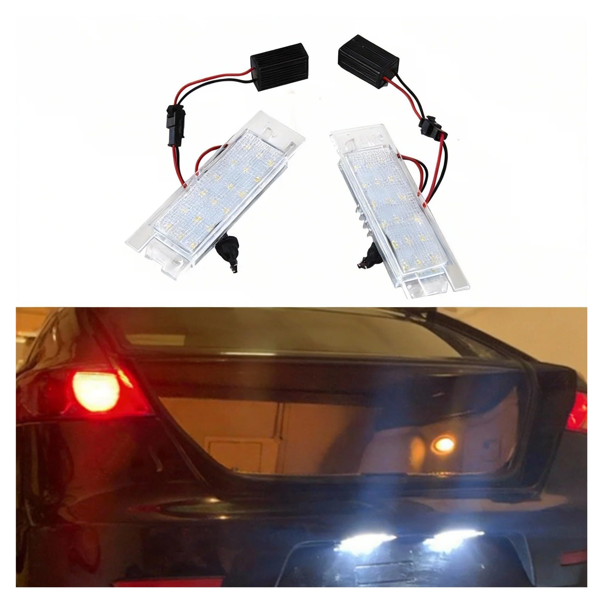 Luci Targa Per Alfa Per Romeo 147 156 159 166 Brera Per Giulietta Tipo 940 Per MiTo GT Spider 939 2 Pezzi LED Luce Targa Bianca