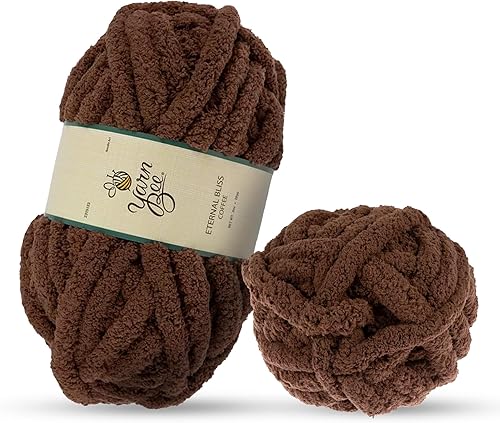 Miniatura 25 de Hobby Lobby Hilado Lila Francés Yarn Bee Eternal Bliss Hilo Grueso para Tejer y Manualidades Material de Bricolaje