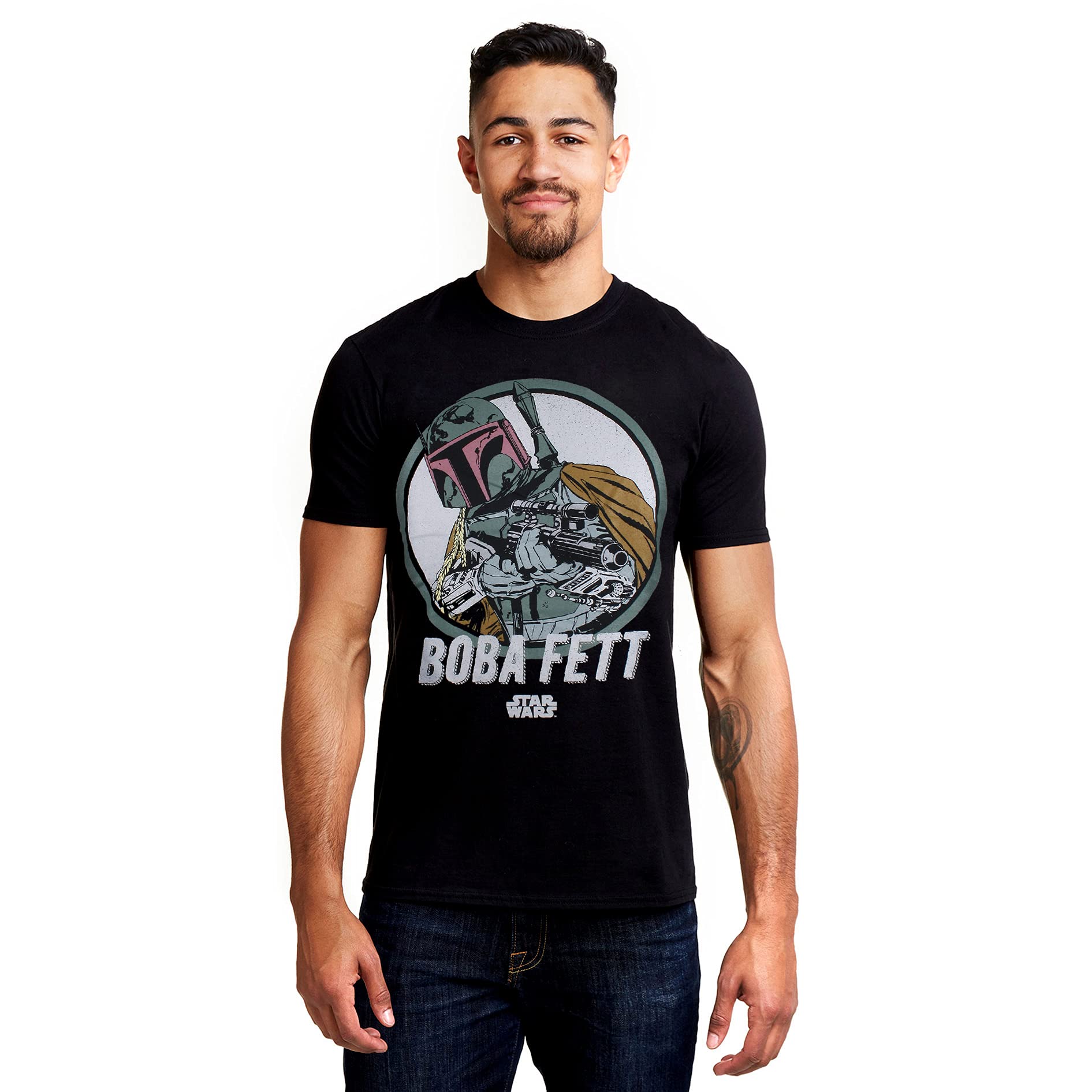 Star WarsMen's RETRO BOBA T - Shirt