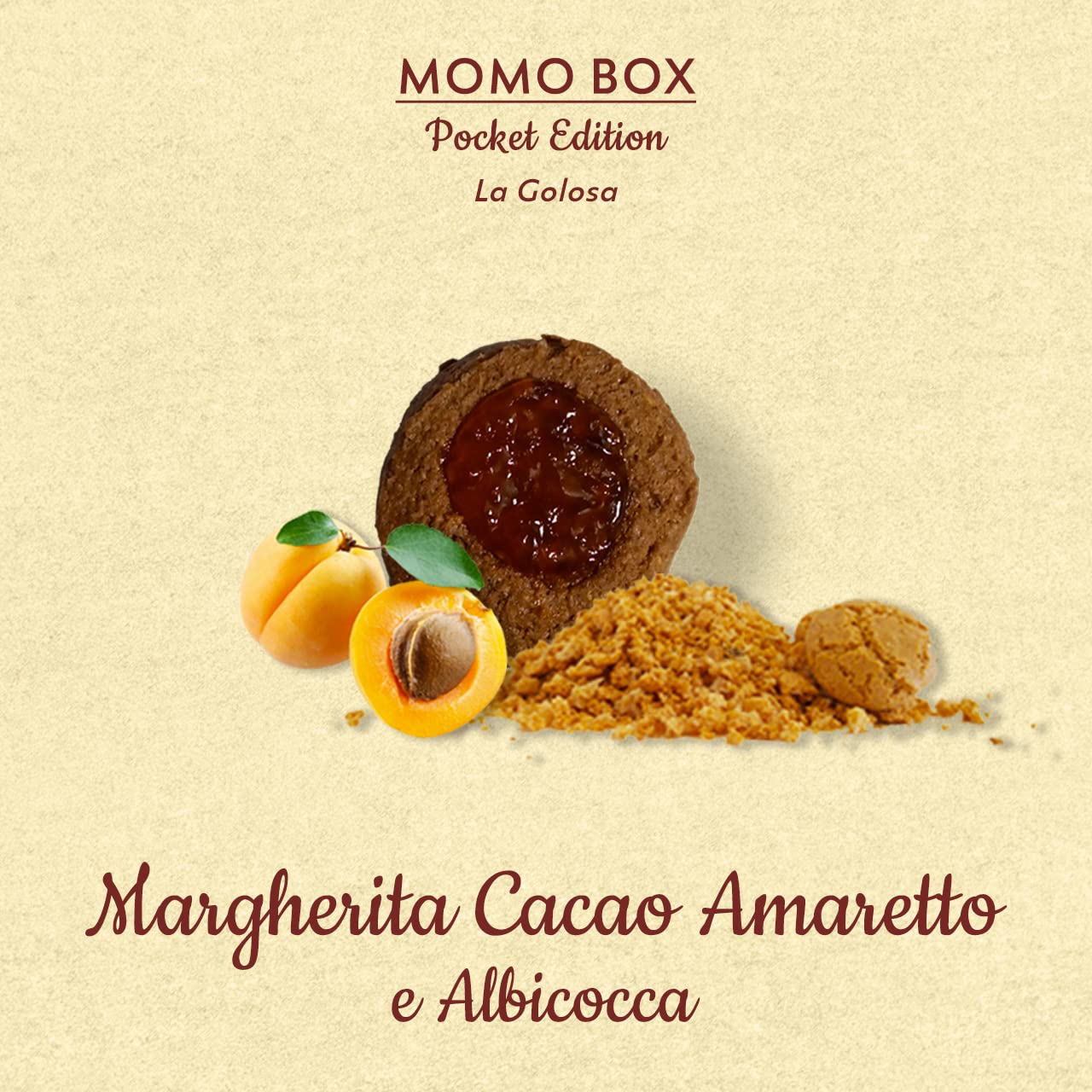 BISCOTTI ARTIGIANALI ASSORTITI "MOMO" IN MONOPORZIONE | BOX "LA GOLOSA" GR. 1500 |