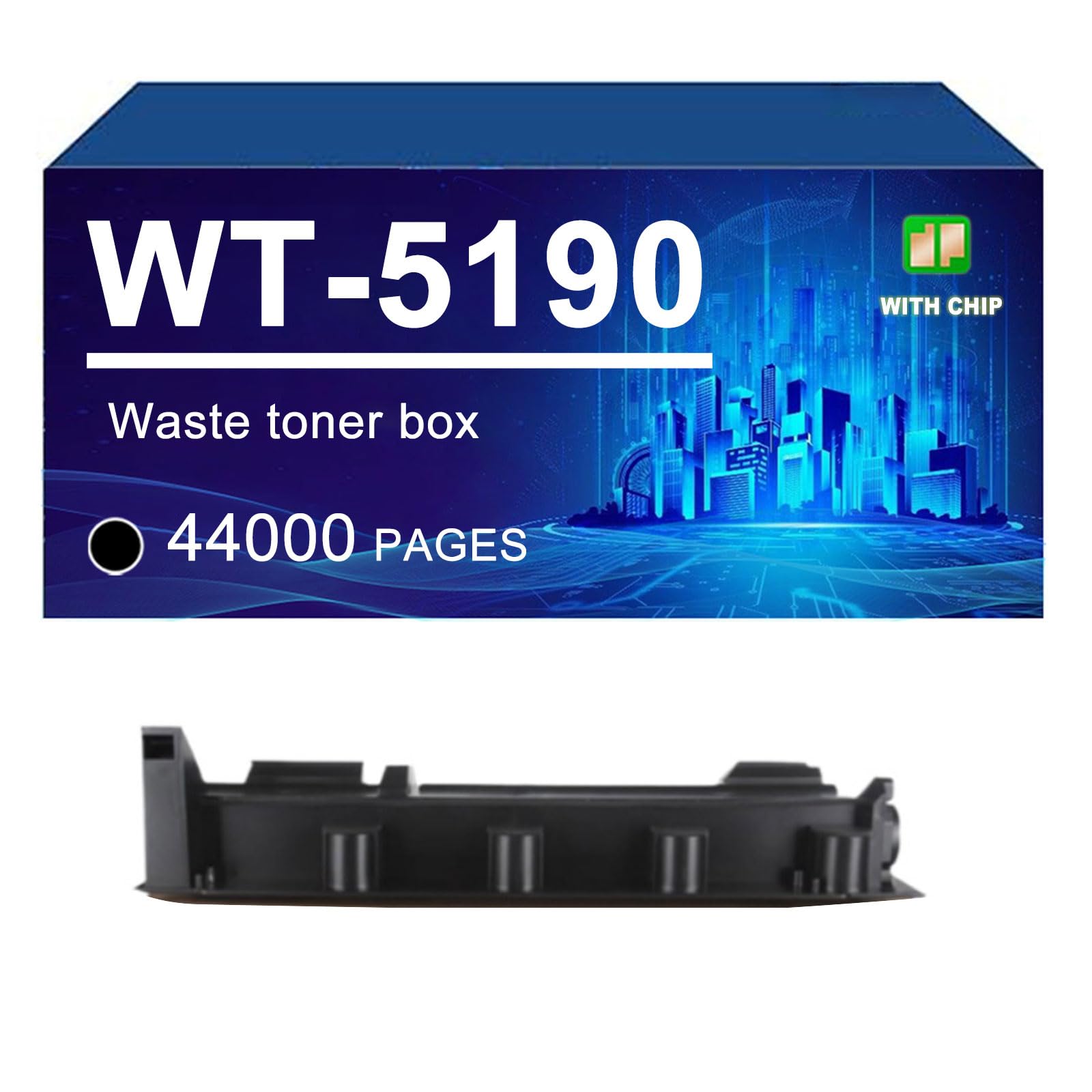 WT-5190 Tonerbox Kompatibel Für Kyocera TASKalfa 306ci 307ci 308ci 356ci 358c Drucker, 44000 Seiten,WT 5190-1 Pack
