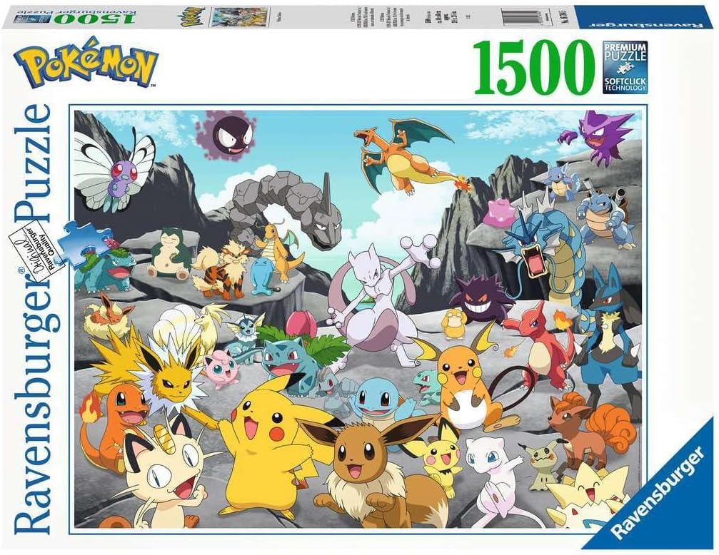 Pokemon Classics Puzzle (1500 Pieces)