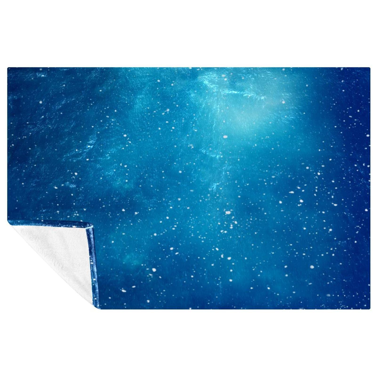 Plaid bonhomme de neige anti-froid couverture douce lit et extérieur