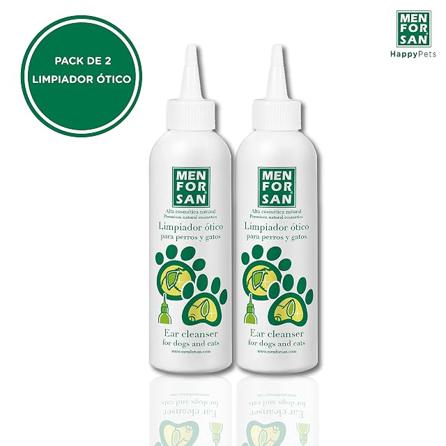 Foto 6 de 6 de MENFORSAN Limpiador para Oídos de Perros y Gatos, Limpiados Natural, Sin Alcohol