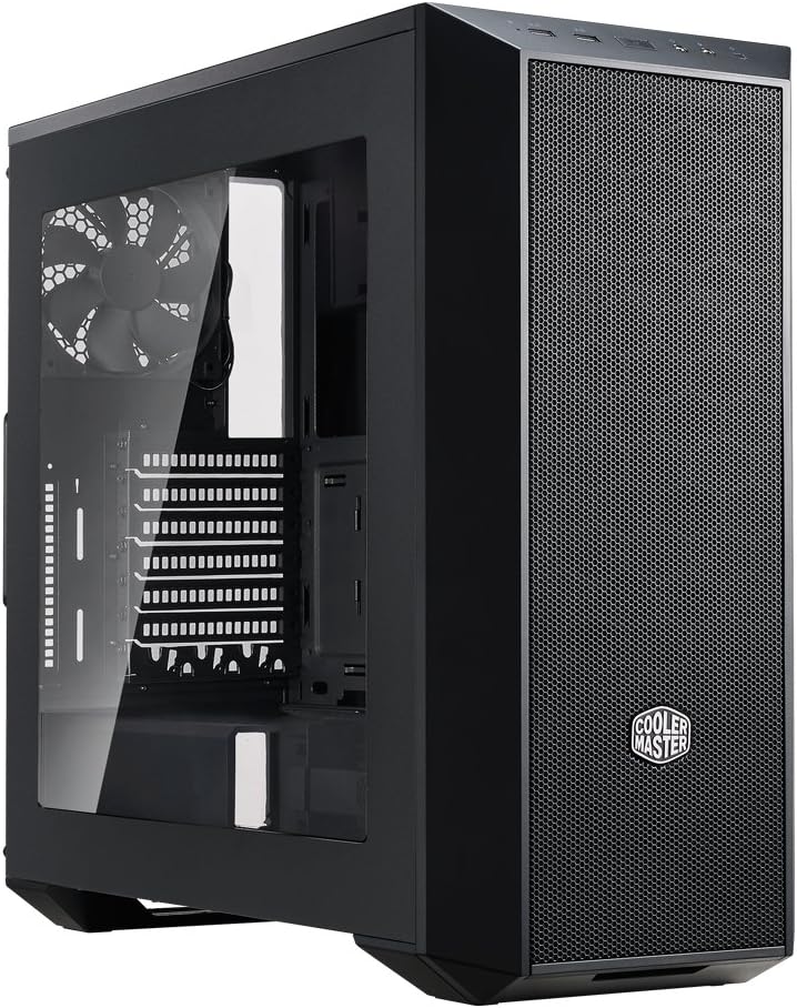 Cooler Master MCX-B5S1-KWNN-11 MasterBox 5 Mid-tower Computer Case with Internal Configuration - ATX, Micro ATX, Mini ITX Supported - Black