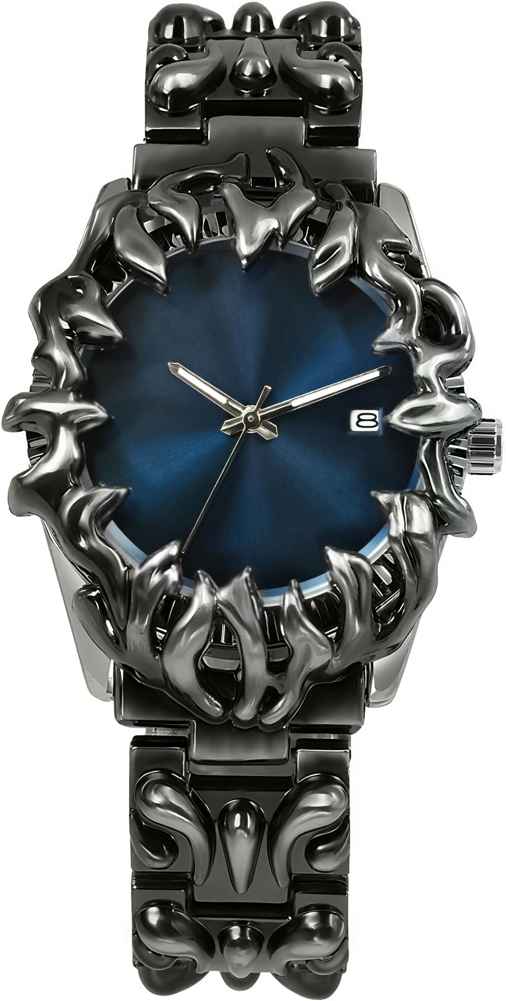 Watch for Men Retro Fashion Vintage Wristwatch Casual Gothic Steampunk Quartz Analog Hand Watches Hip Hop Cool Alien Y2K Male Clock