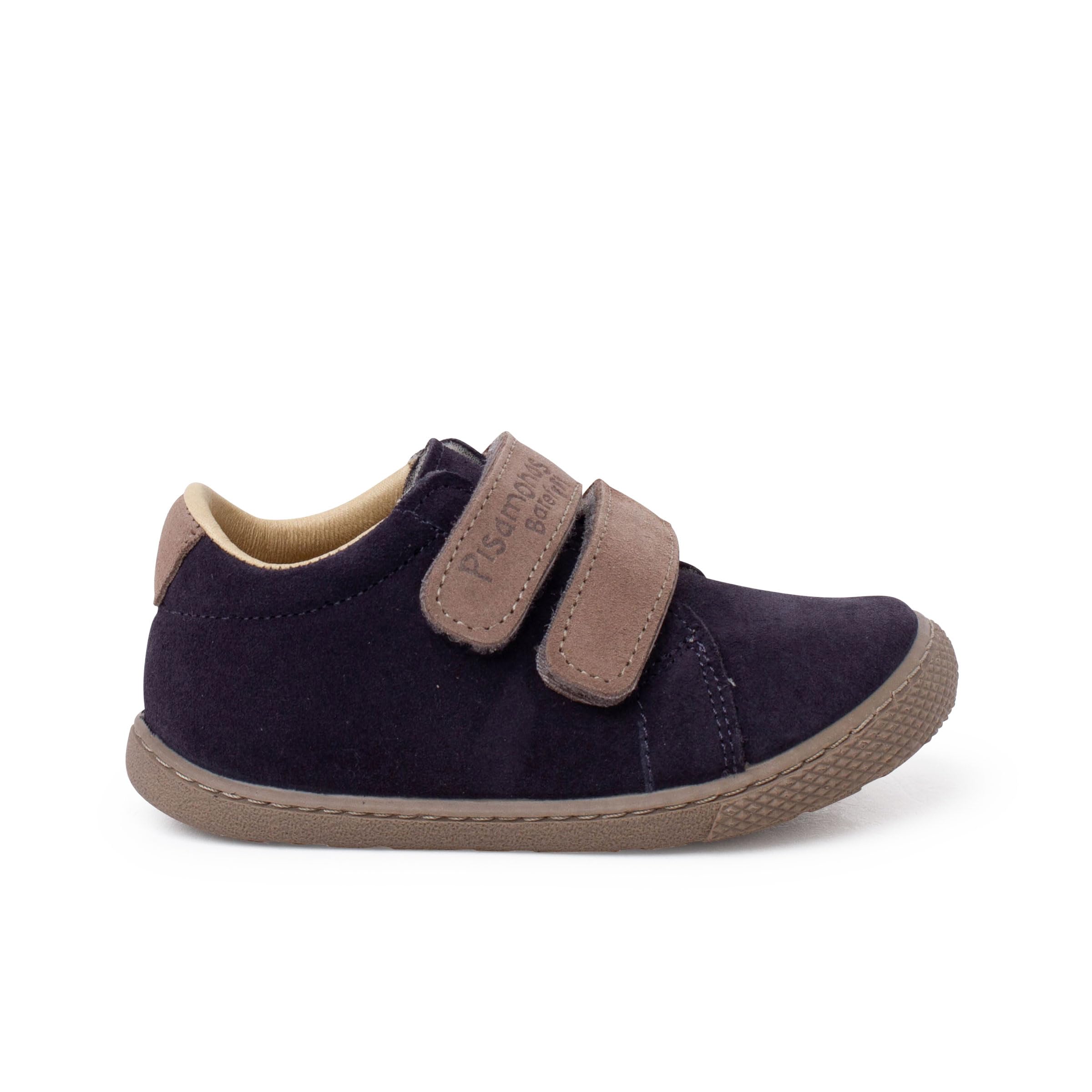 Pisamonas Barefoot Shoes Double Strap Sticky Suede