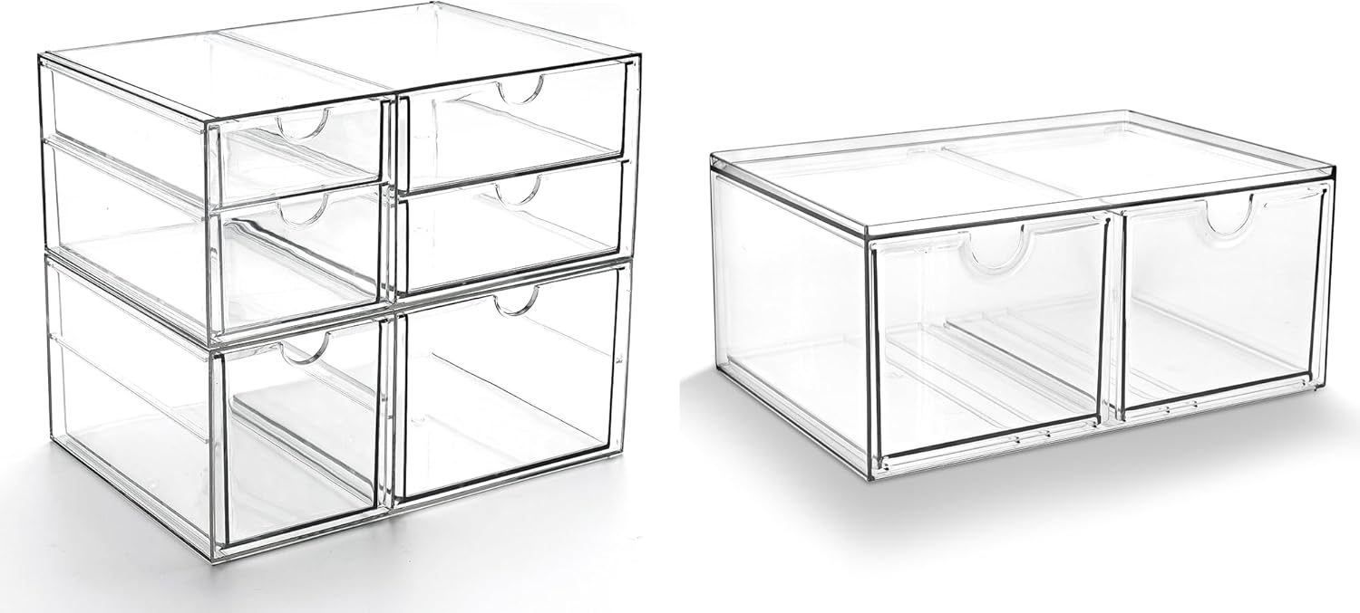 Stackable Storage(2 Drawers)&6 Drawers