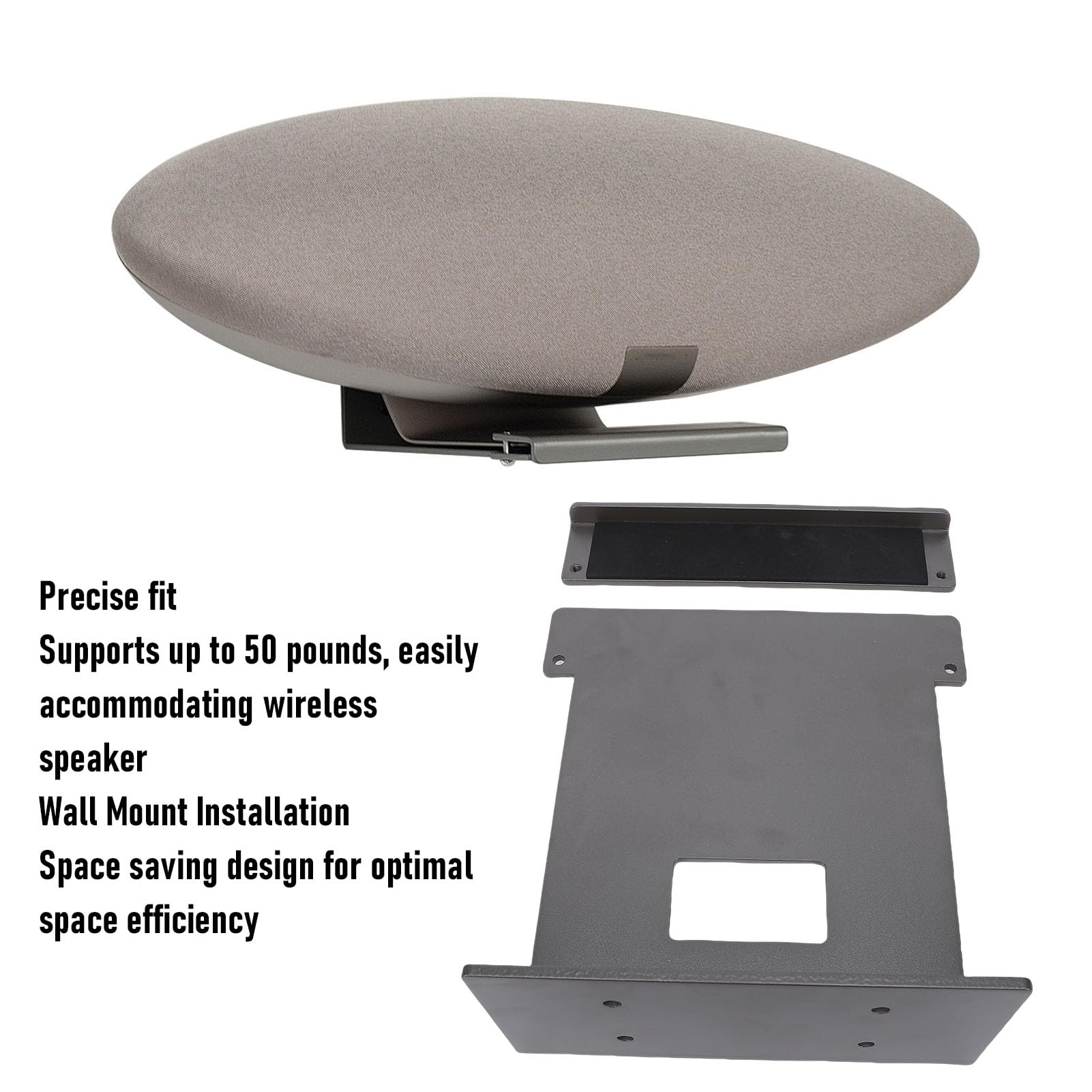 Annadue Soporte de Pared para Altavoz, Soporte de Pared para Barra de Sonido, de de Metal para Altavoz Inalámbrico Pro Edition (6.ª generación)
