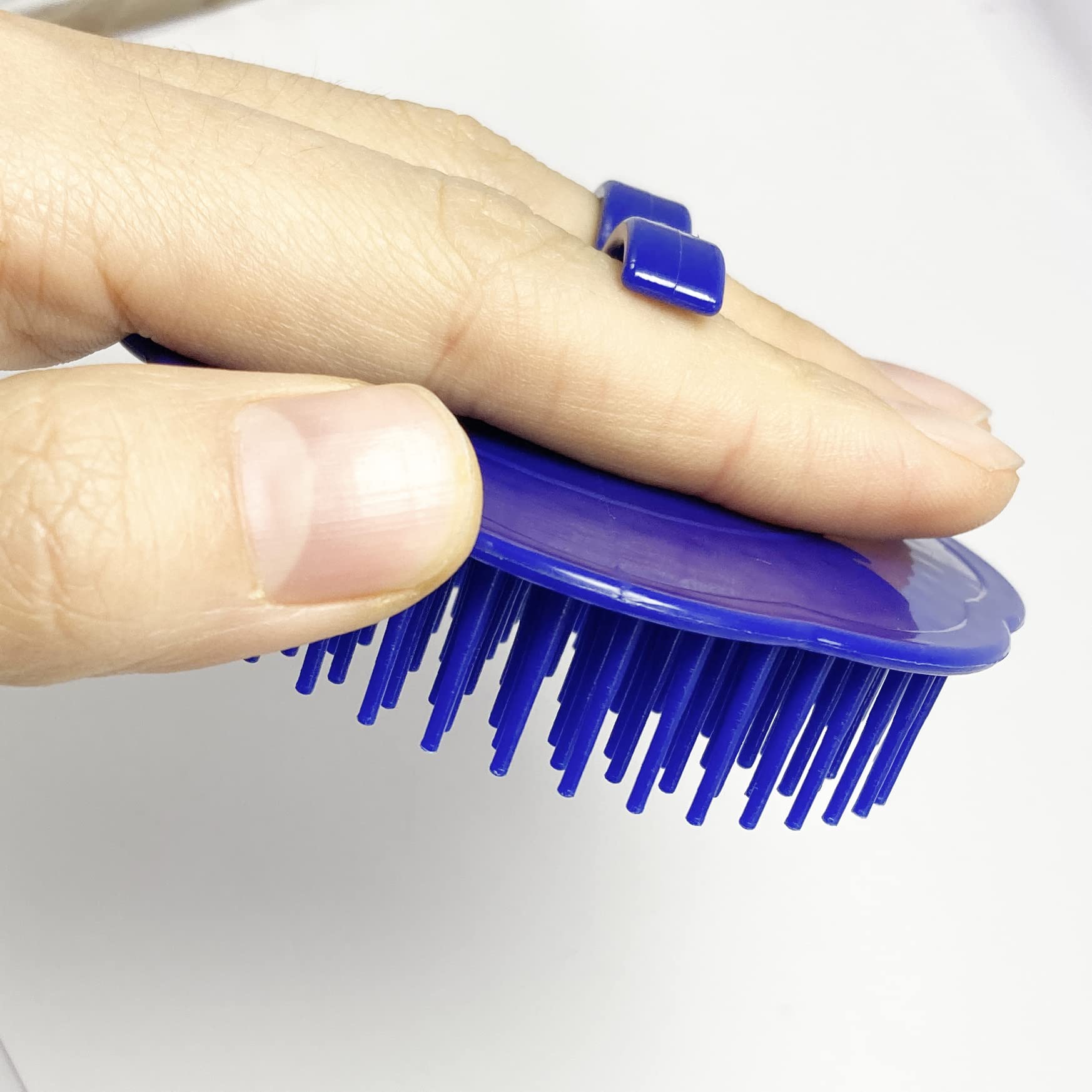 Spazzola esfoliante per capelli per cuoio capelluto