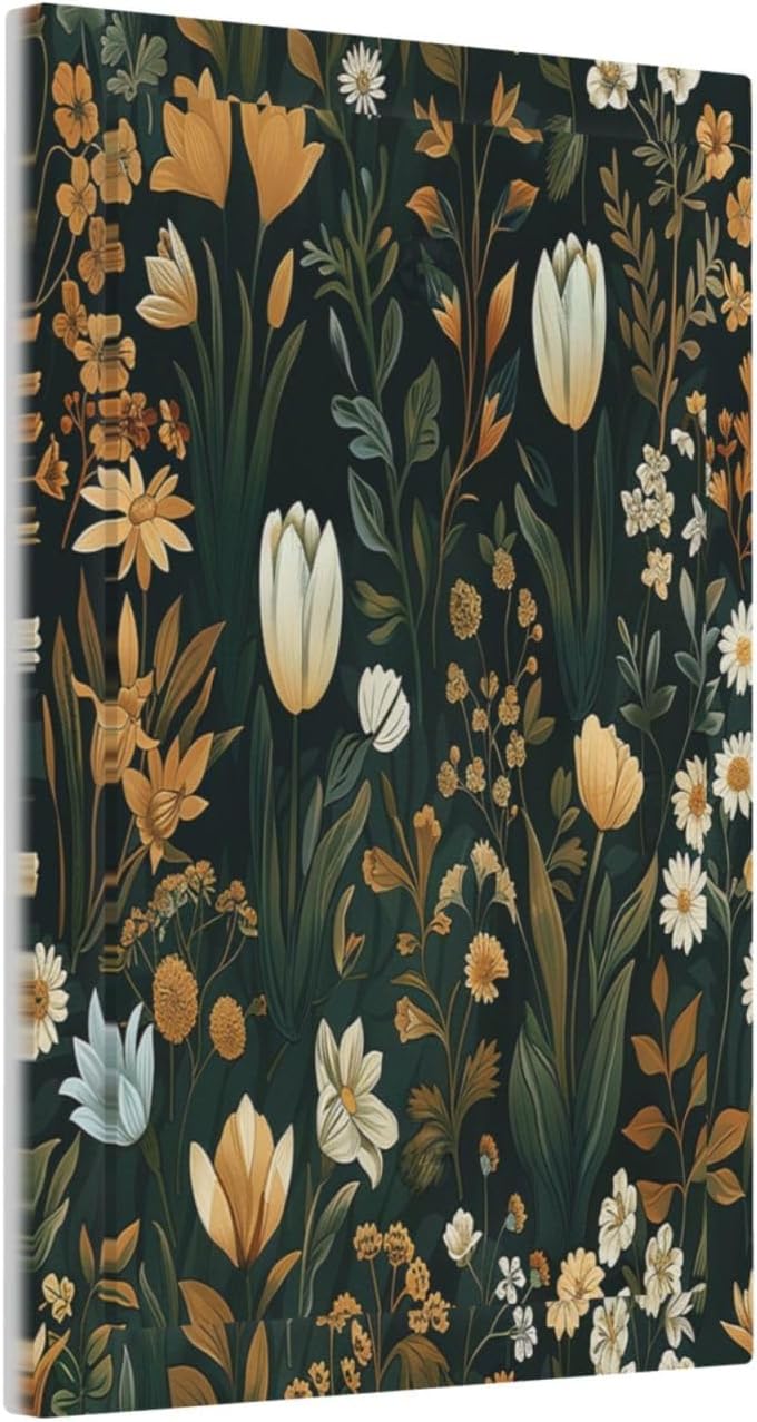 Light Switch Cover Plate Vintage Green Flower Boho Modern Floral Leaf 1 Gang No Device Blank Electrical Wall Plates Faceplate Decorative Switch Plate for Bedroom Bathroom Decor image 2
