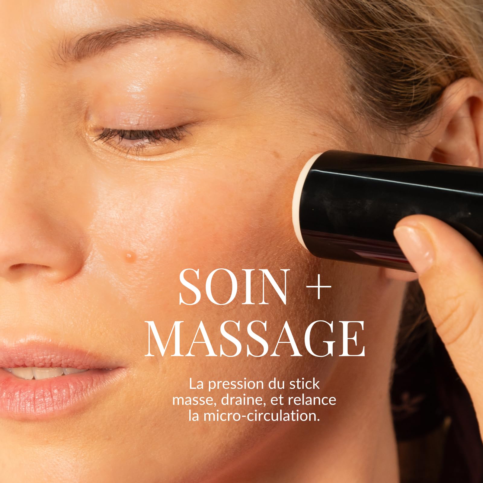 JOD - Soin Essentiel Jour, crème hydratante visage en stick, 100% d'origine naturelle, tous types de peaux y compris sensibles, sans eau donc sans conservateurs, format stick idéal pour le voyage.