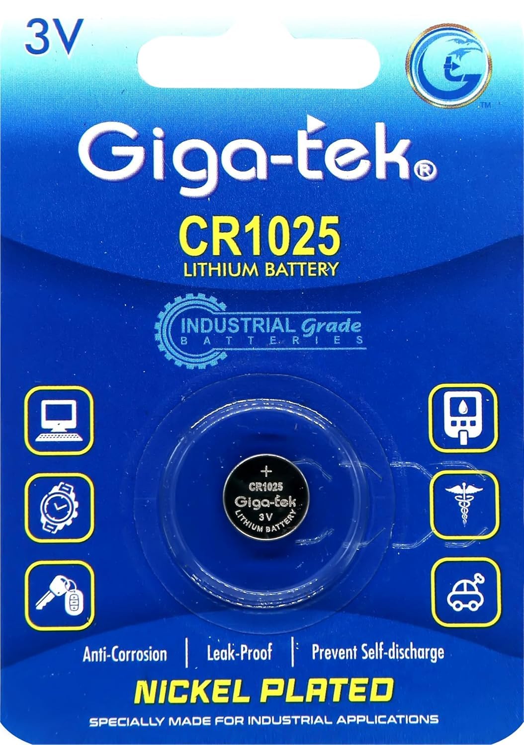 CR1025 Battery USE for Watches, Calculators, Remote Controls, Medical Devices, Glucose Meters, thermometers and Other Electronic Products Pack of 1-image-48