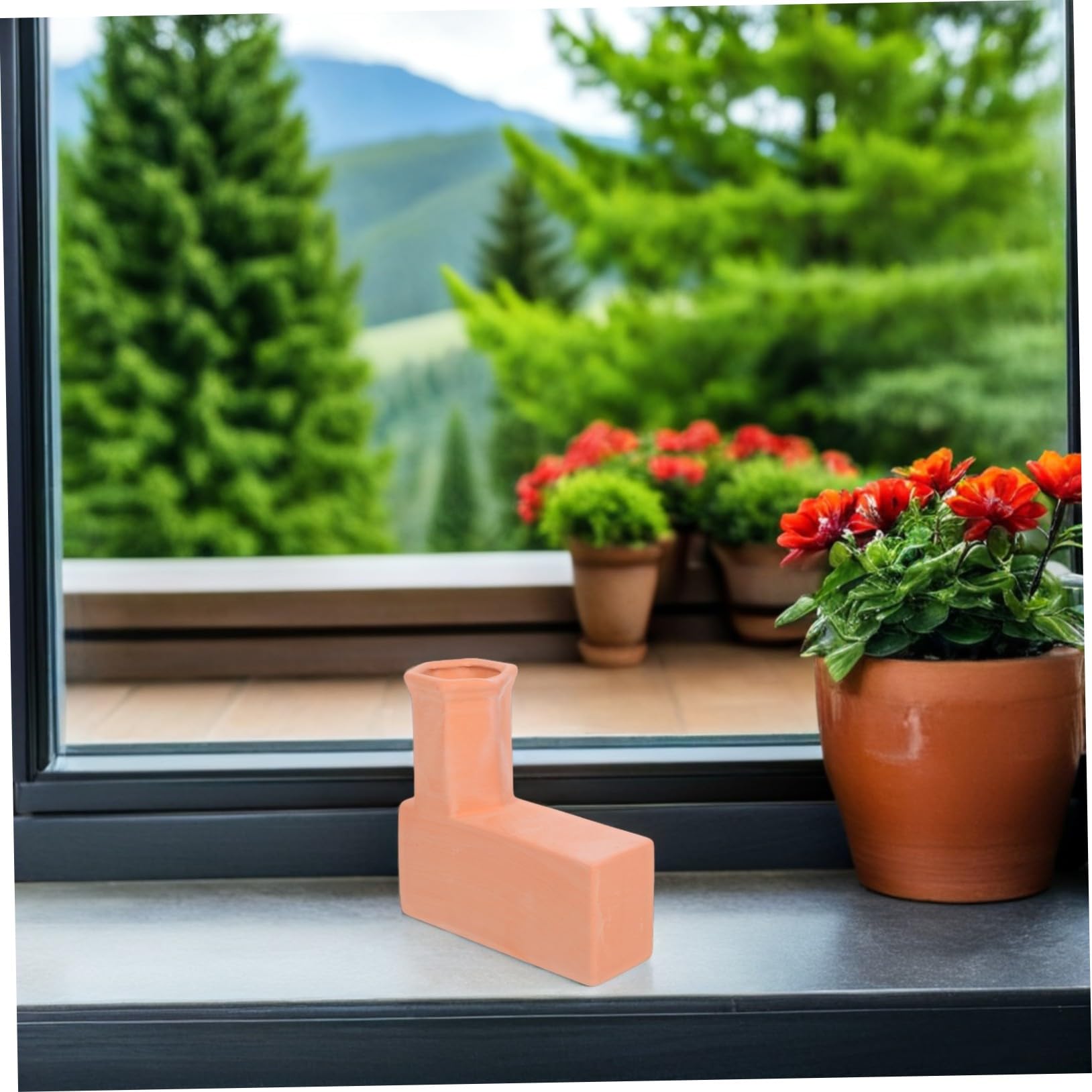 Dispositifs D’arrosage des Plantes Automatiques en Terre Cuite, Lot de 2 | Dispositifs Arrosage Automatique, Arroseurs Goutte à Goutte en Terre Cuite, pour Plantes en Intérieur et Extérieur