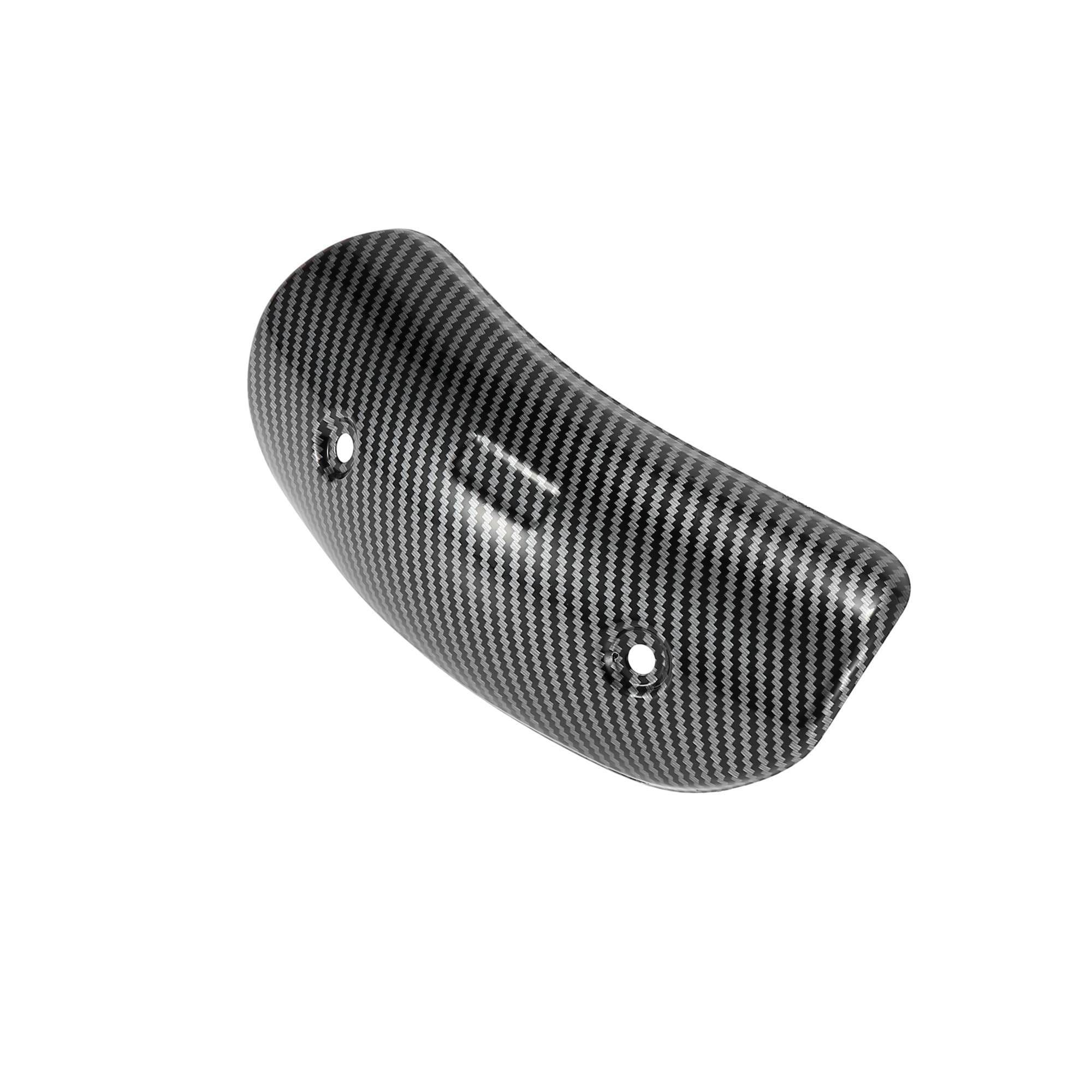 Silenciador de escape de moto con protector de calor de 19,3 cm 8