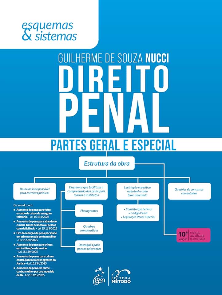 Direito Penal - Partes Geral e Especial - Esquemas & Sistemas - 10ª Edição 2026