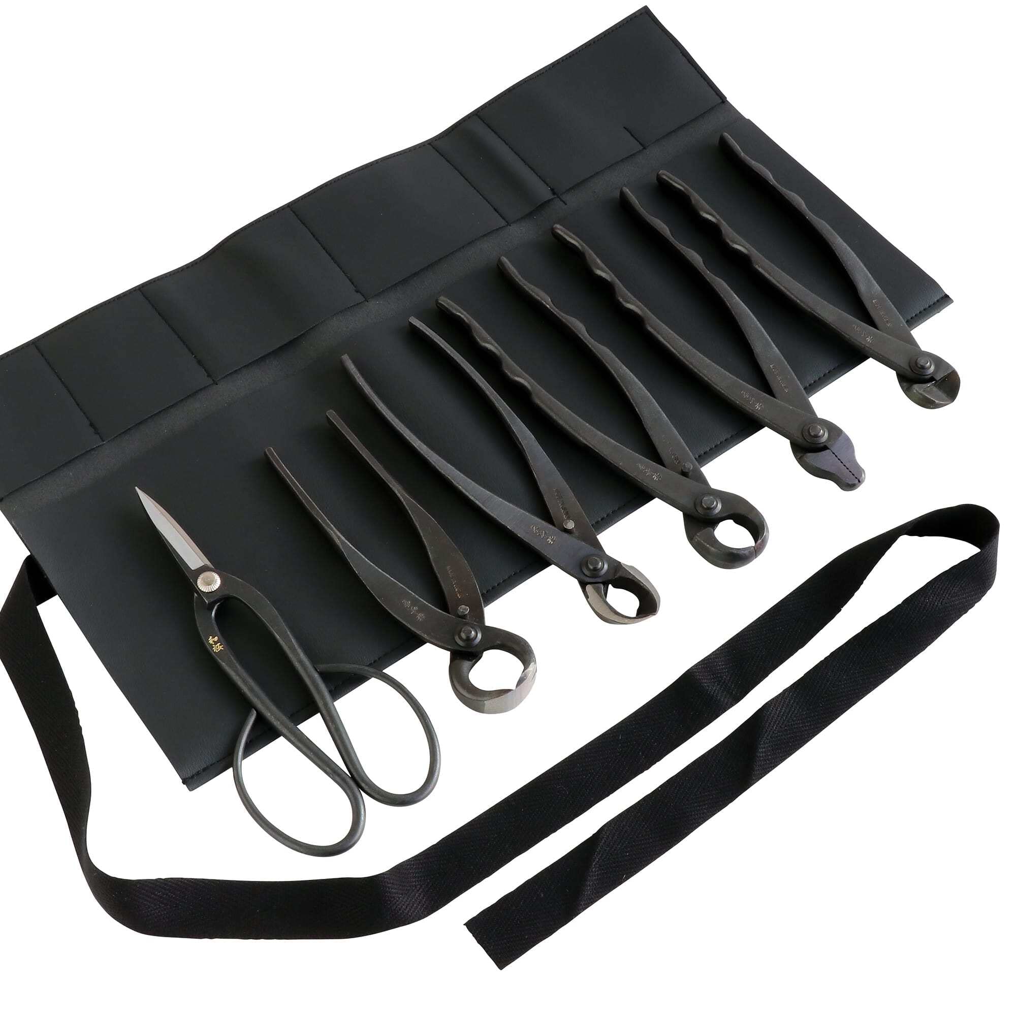 Buy Wazakura Made in Japan 6PCS Bonsai Professional Tool Kit with Roll Bag Yasugi Steel