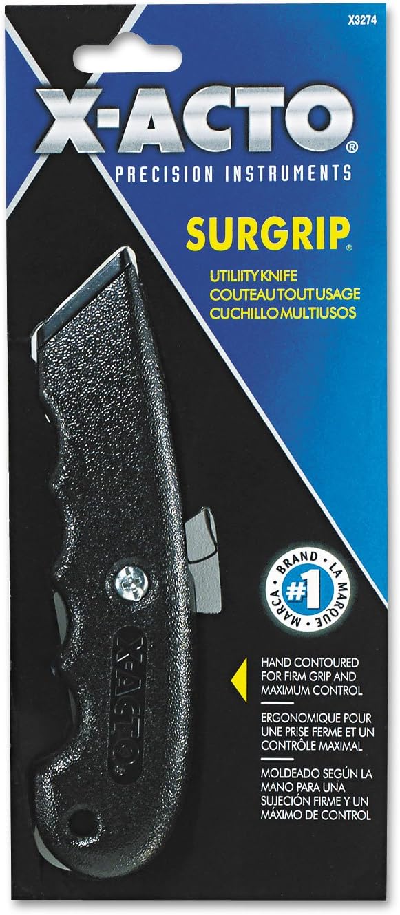 HNTX3274 SurGrip Knife Replacement Blades – 12 Per Box, Metal Handle HNTX3274 SurGrip Knife Replacement Blades – 12 Per Box, Metal Handle