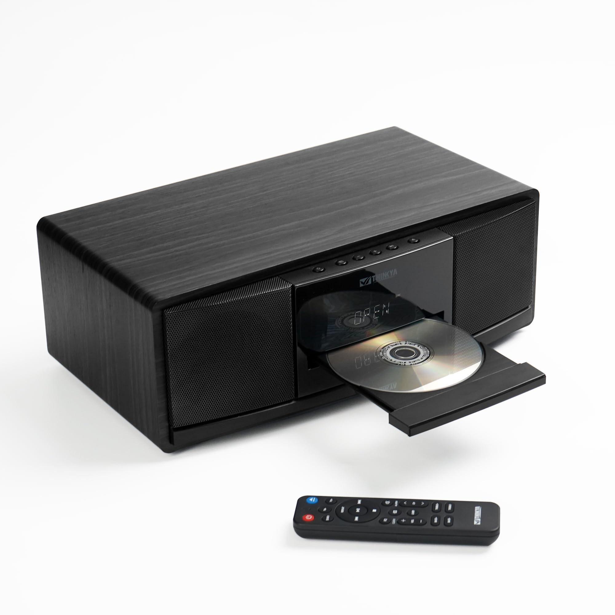 Microchaîne Hi-FI avec Lecteur CD, Bluetooth 6.0, Radio FM, 40W RMS