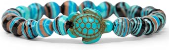 KoaKoa Sparkle Sea Turtle Tracking Bracelet, helps save sea turtles, one size fits most Men and Women