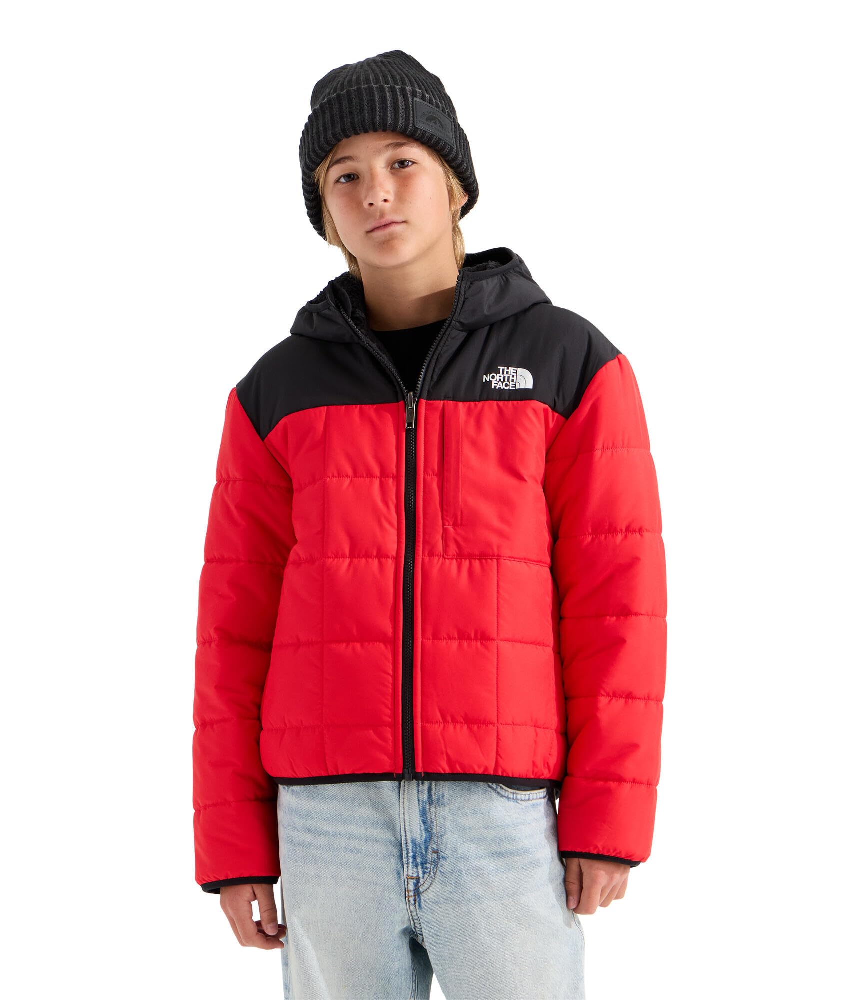 The North Face Boys' Reversible Shasta Full Zip Hooded Jacket