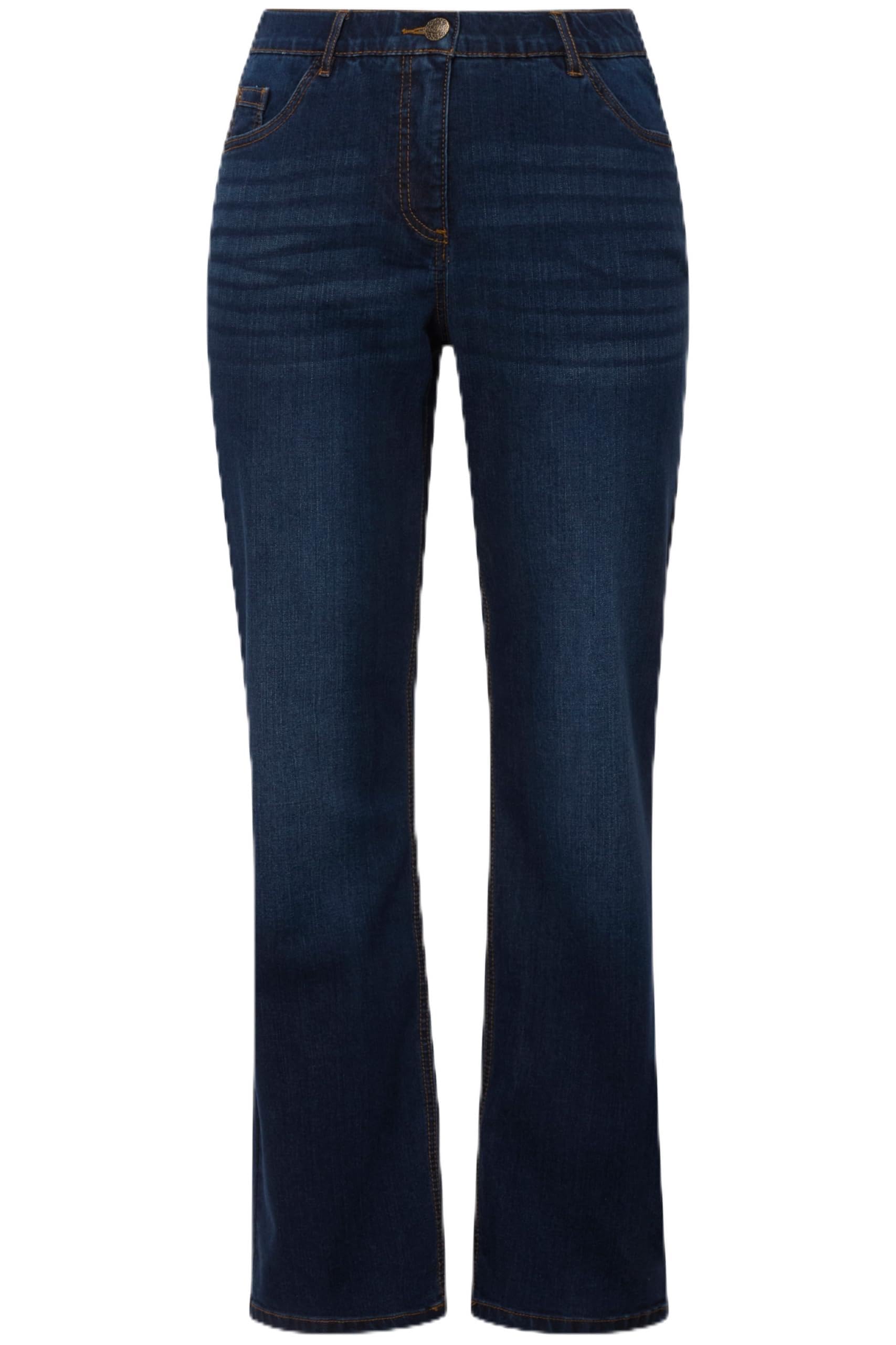 Ulla Popken Jeans Mandy, 5-pocket, Komfortbund, Gerades Bein - Dżins Kobiety