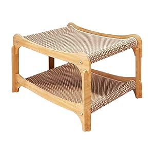 Cama rascadora para Gatos, Almohadillas sólidas de Doble Capa para rascar, Resistente al Desgaste, Almohadilla de Descanso para Ejercicio de pequeños, Grandes y medianos