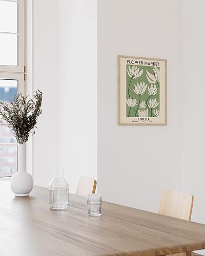 Miniatura 5 de Haus and Hues - Póster de mercado de flores, decoración botánica, arte de pared de flores, póster de arte de flores e impresiones de flores, arte de