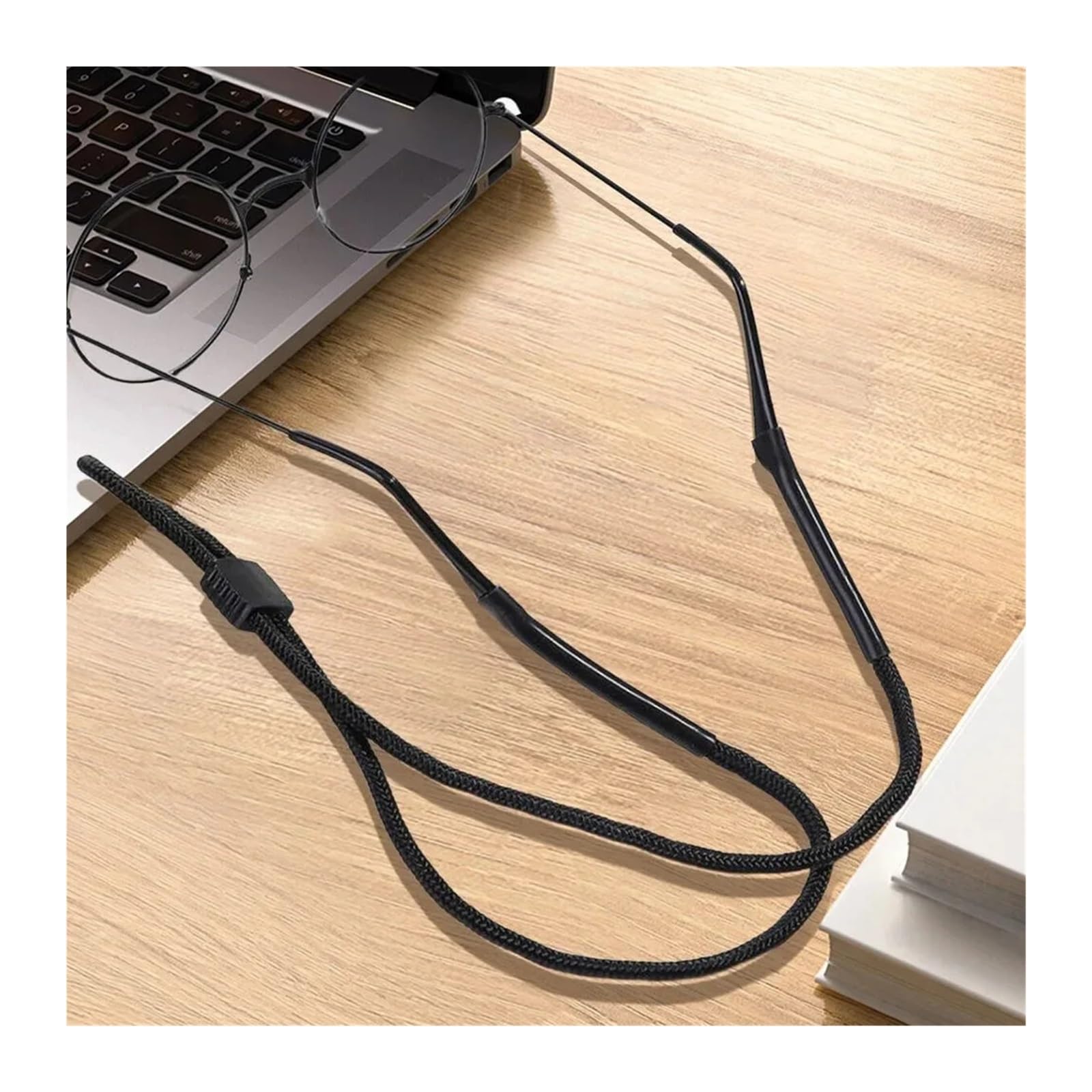 10pcs Non-Slip Sunglasses Rope Per Occhiali | Reflective Lanyard Strap Eyewear Cord Holder with Adjustable Buckles Glasses Neck Cord
