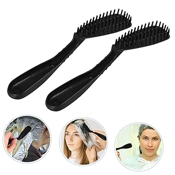 Amazon.co.jp: PAMINGONO 12個 染毛剤ブラシ 女性のための櫛