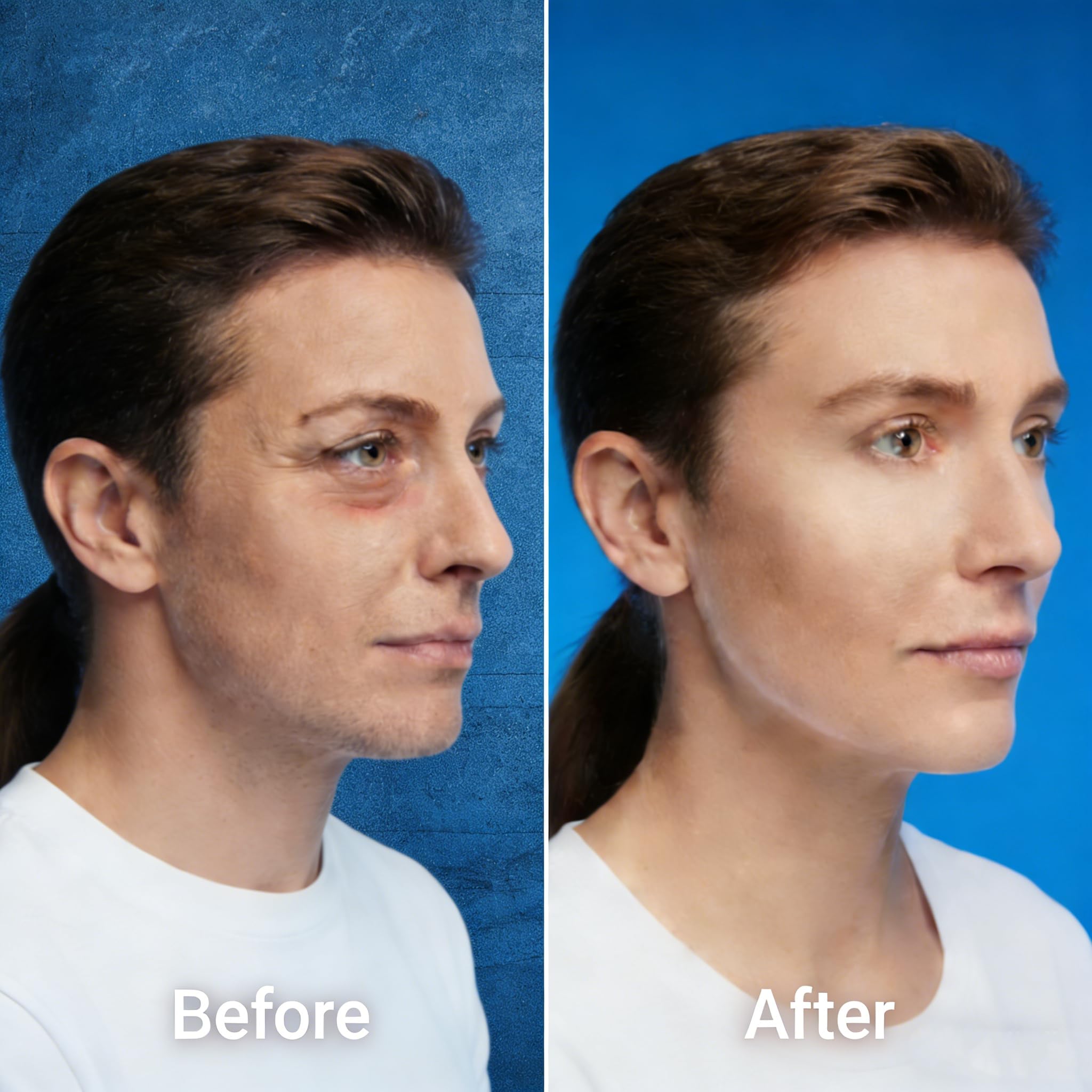 Nacken Augen Massagegerät 5-in-1 EMS Mikrostrom Gesichtsroller mit Vibration Männer Anti-Aging Lifting Straffung Falten Feine Linien Doppelkinn Hautpflege Tragbares Schönheitsgerät Heimgebrauch