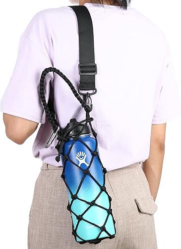 Miniatura 4 de koshine Correa para botella de agua, soporte para copa de vino para botella deportiva, frasco de agua de 17-25 onzas, 32-40 onzas, 64 onzas