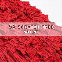 Vista 5 de Plumero exterior de automóvil sin arañazos con mango extensible, kit de cepillo de algodón encerado para automóvil, cepillo de detalles automático