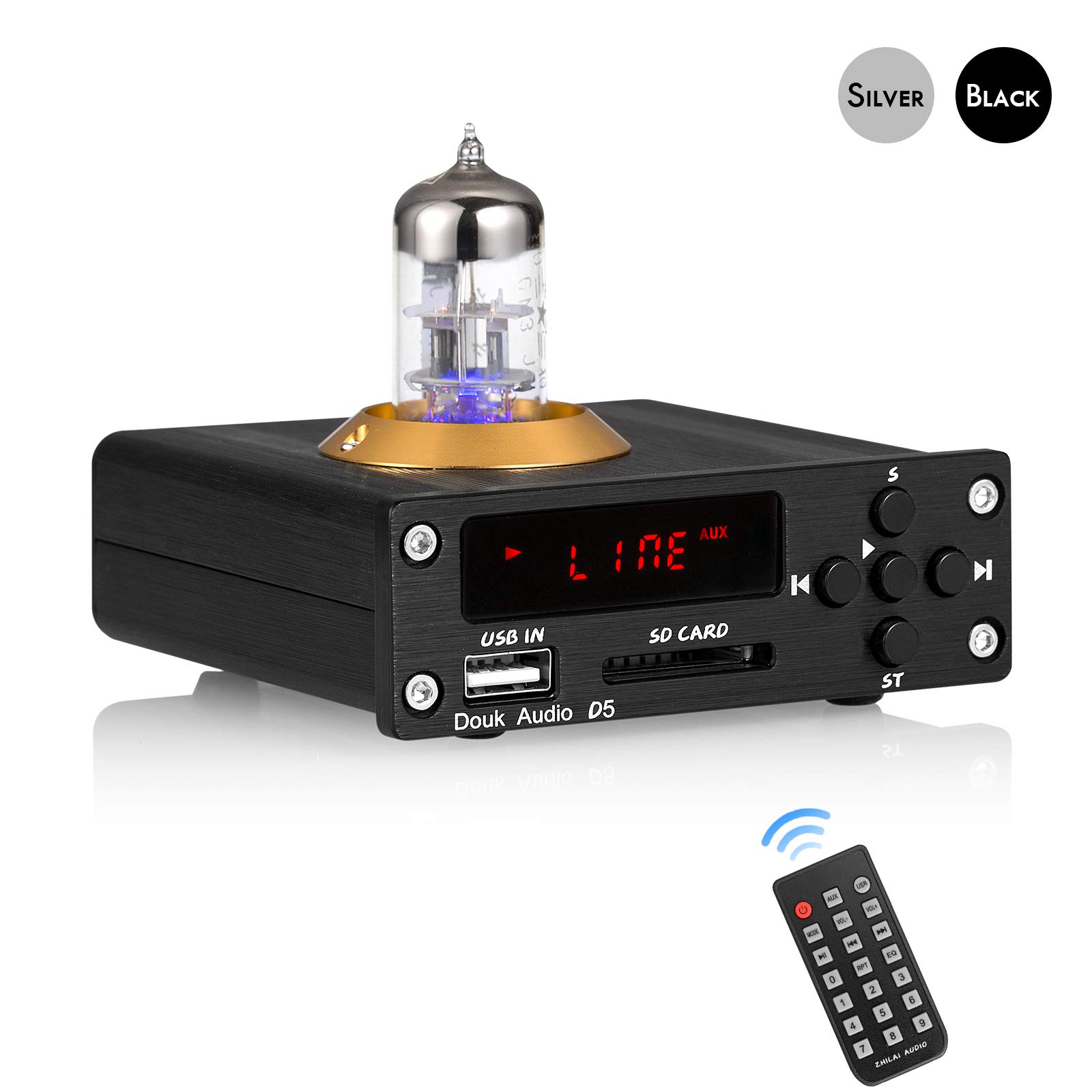 Buy Nobsound Mini Vacuum Tube Preamplifier Bluetooth 5.0 Receiver USB