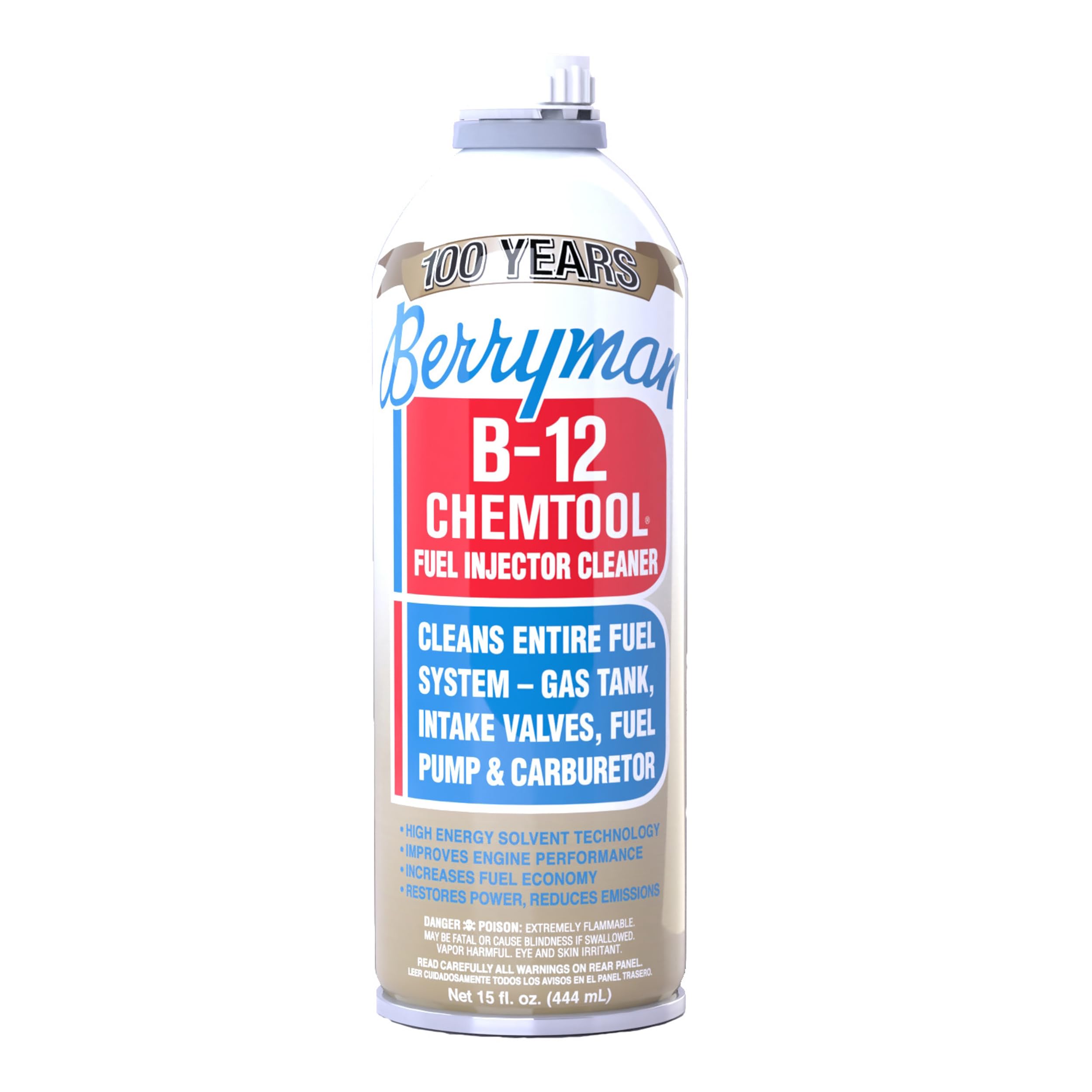 B-12 0116 Chemtool Fuel Injector Cleaner, 15 Ounce, (Single Unit)