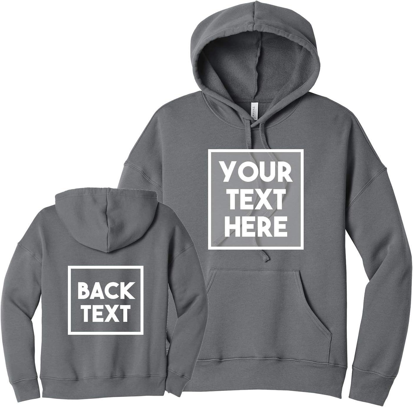 INK STITCH 3729 B+C Unisex Sponge Fleece Design Your Own Custom Hoodie - 11 Colors
