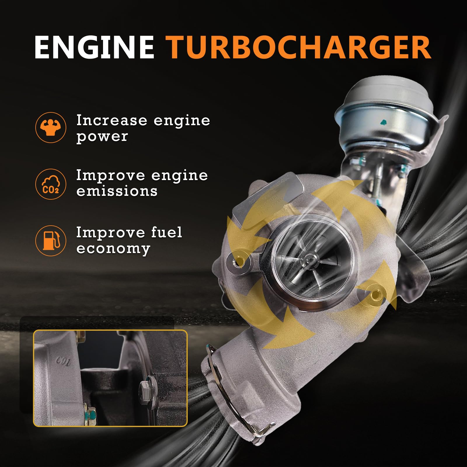 Bapmic Turbosprężarka kompatybilna z A4,A6 TDI 1.9L AVF AWX VW P.a.s.s.a.t 3B3 3B6 103 KW GT1749VA 717858-0001 038145702E