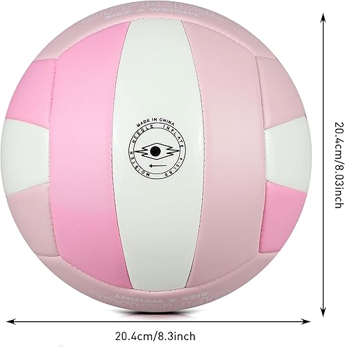 Miniatura 7 de Bola de voleibol de tamaño oficial 5 que brilla en la oscuridad, pelota de voleibol nocturna fluorescente suave para interiores y exteriores, regalo
