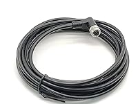 Vista 14 de Elecbee Conector M12 A-Code Cable sobremoldeado de ángulo recto de cabeza hembra única (cable de 3 pines de 16.4 ft/16.4 pies)