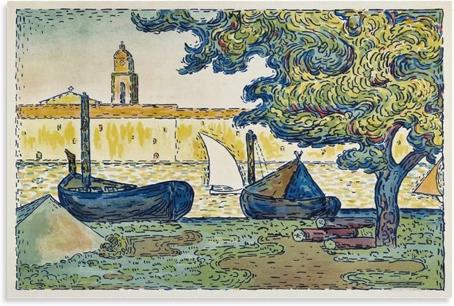 Amazon.co.jp: Paul Signacポール・シニャック名画の数々ポスター